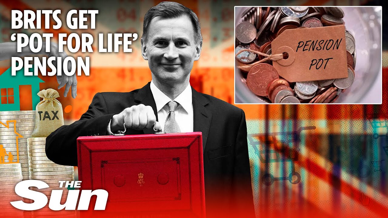Huge boost for Brits as they get &lsquo;pot for life&rsquo; pension in massive shake-up under Jeremy Hunt