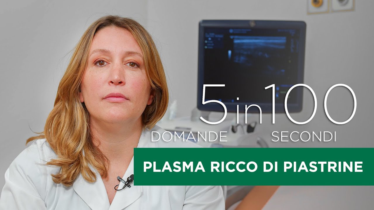 Plasma Ricco di Piastrine in ortopedia