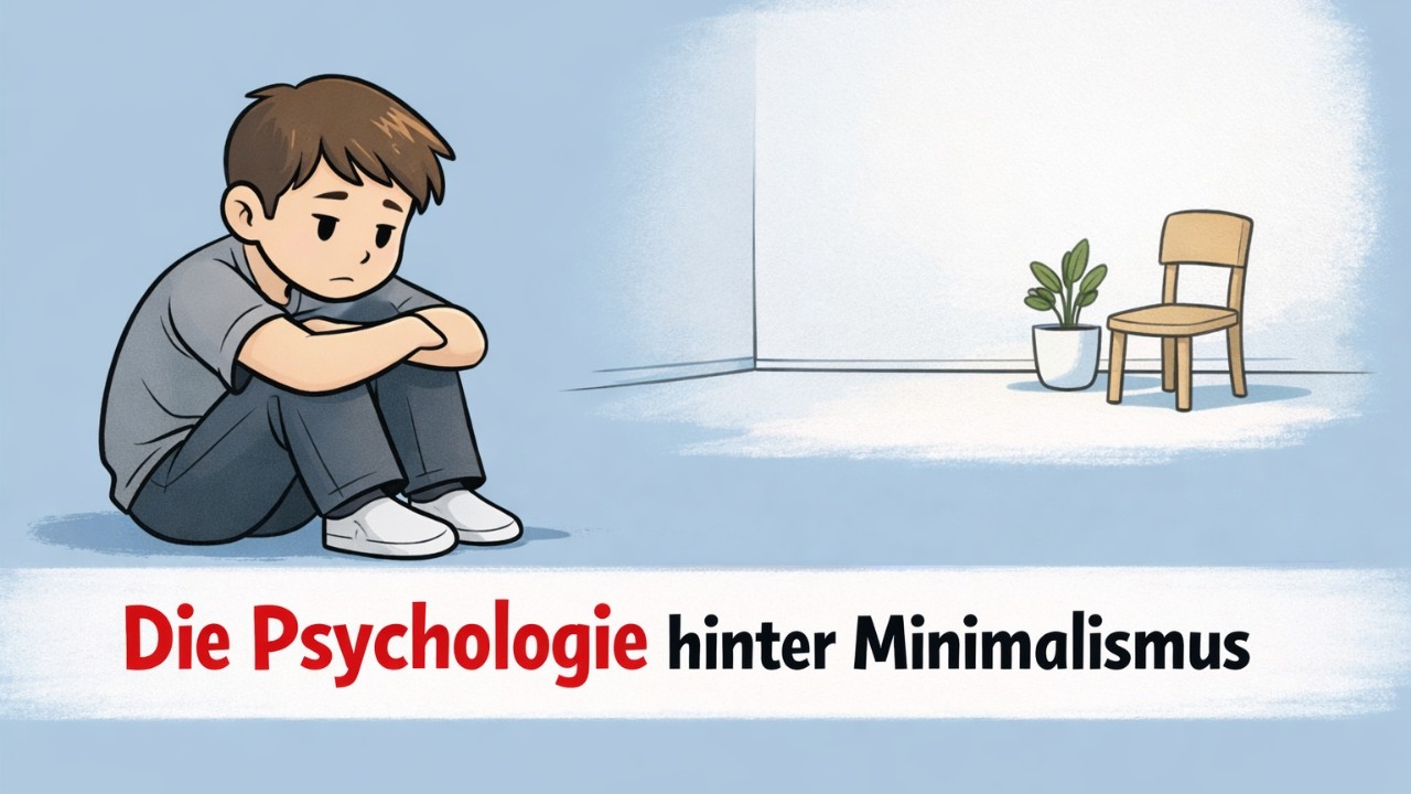 Psychologie von Menschen, die sich zum Minimalismus hingezogen fühlen