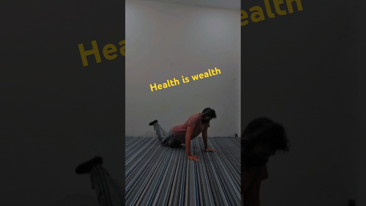 Health is wealth                    