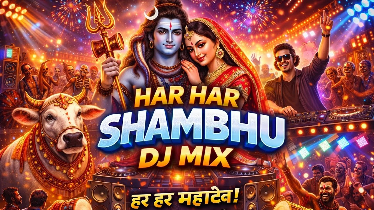 Mahashivratri Special DJ Song 2026 🔱 Har Har Shambhu | Shiv Baraat DJ Dance | Bam Bam Bhole Highbass