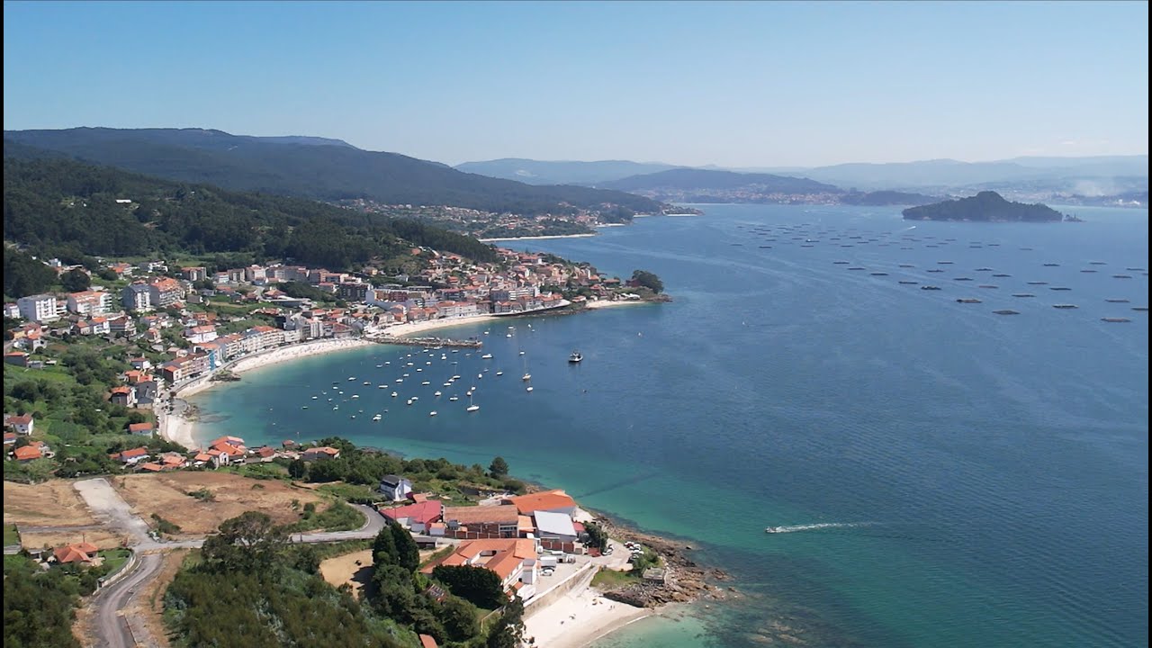 Desde la Playa de Áreas hasta Las Chancelas, Ria de Pontevedra 2, Rías Bajas de Galicia, España