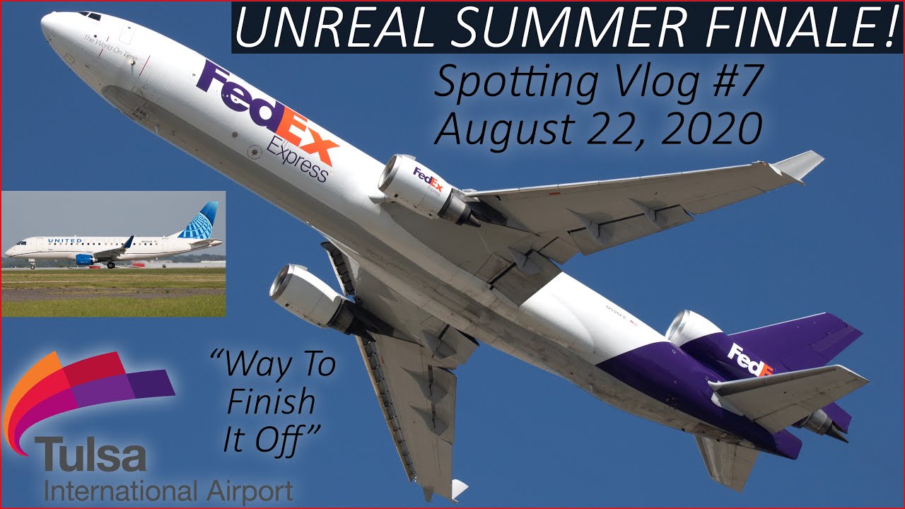 UNREAL SUMMER FINALE! | Tulsa International Airport Spotting Vlog #7