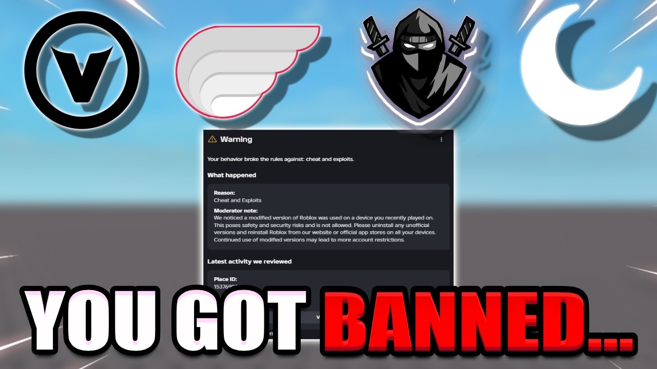 Использование мобильных приложений Roblox Executor может привести к бану...