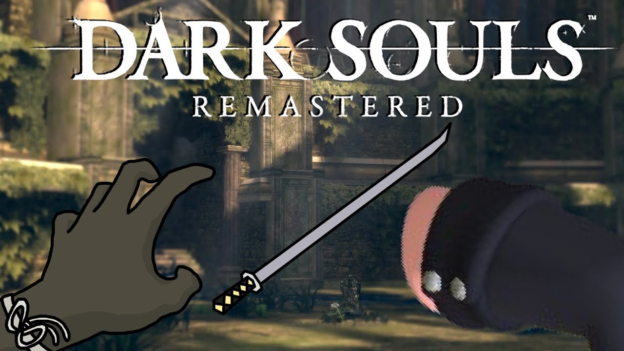DARK SOULS, mas eu zerei com Katanas (Nunca tinha usado elas antes)