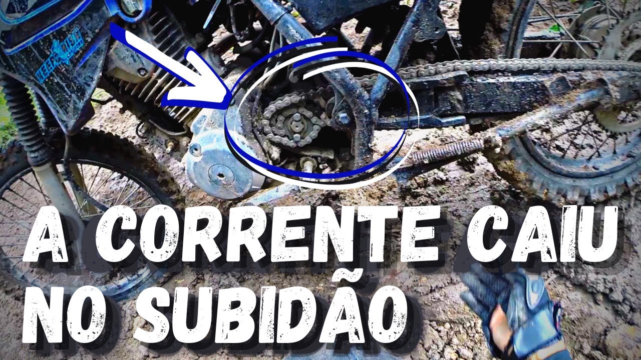 A XTZ QUASE ME DEIXOU NA M&Atilde;O NA TRILHA