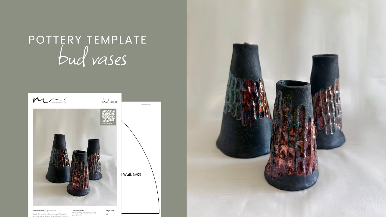 Bud Vases Template Tutorial