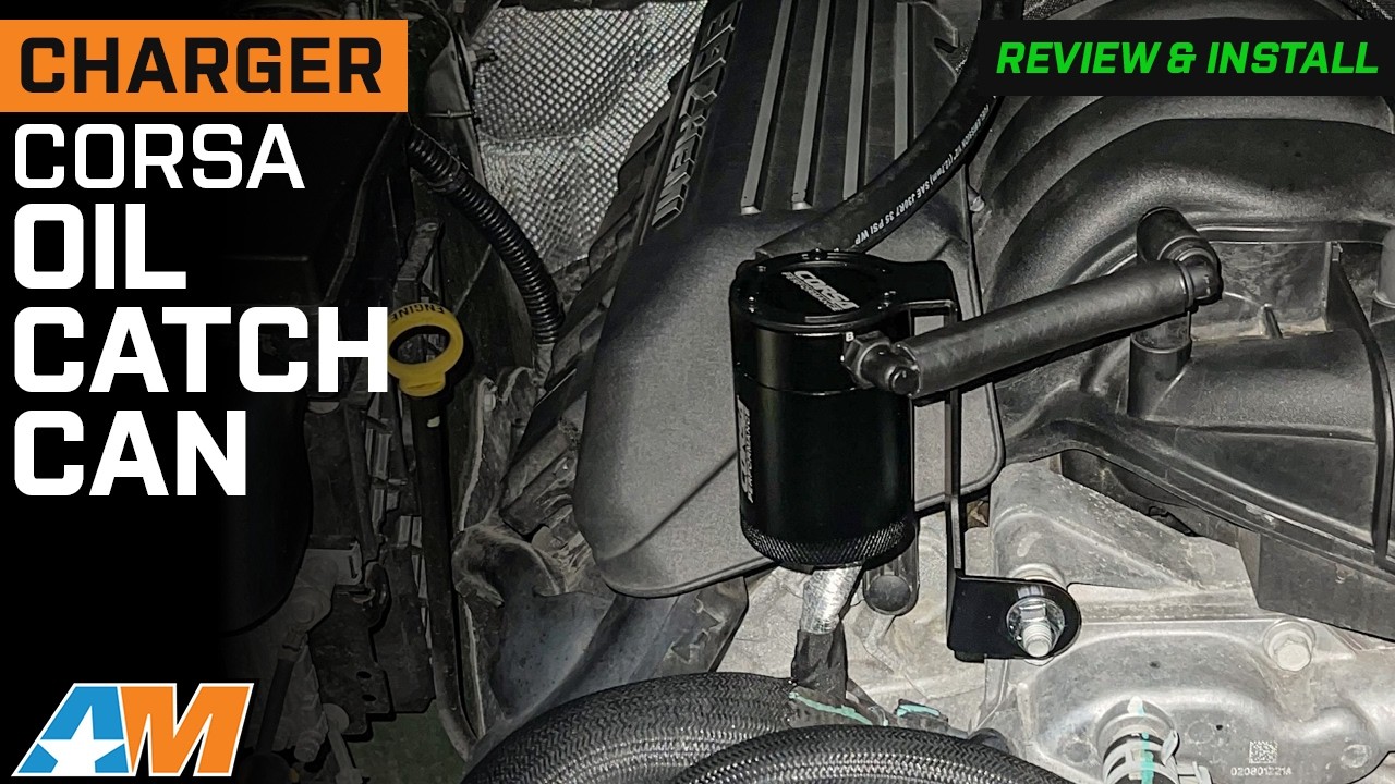 Обзор и установка маслоуловителя Corsa Performance для Charger 6.4L HEMI 2011-2023 гг.