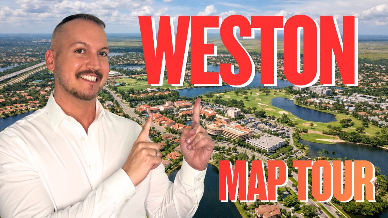 Living in Weston FL Map Breakdown | Weston Florida real estate guide | Fort Lauderdale suburbs