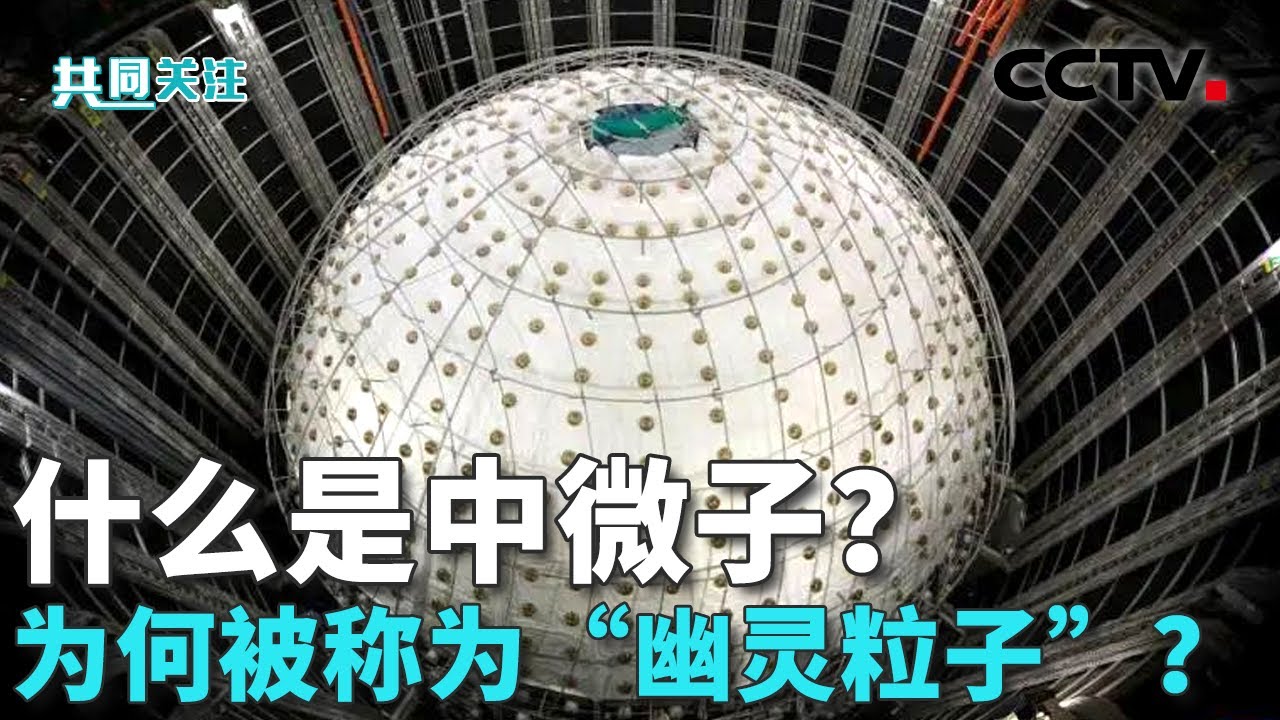 江门中微子实验探测器主体建成！中微子实验探测器如何探测“幽灵粒子”？中微子实验探测器长什么样？探测中微子的“眼睛”如何工作？20241120 | CCTV中文《共同关注》