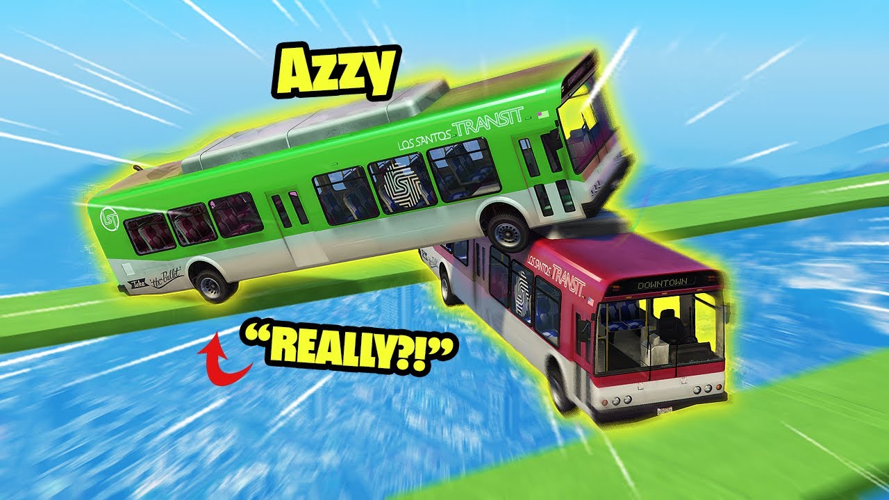 He HATED This GTA 5 Bus Parkour