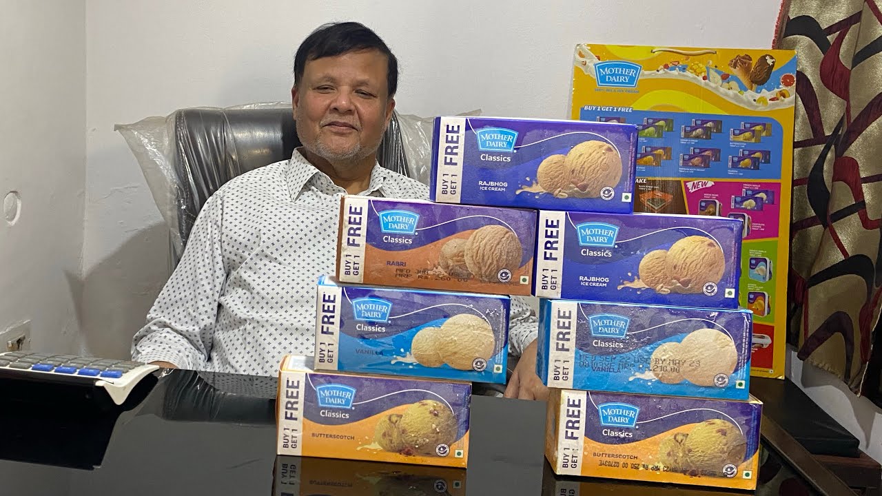 Mother Dairy Party Pack Ice Cream || Mother Dairy Ice Cream || Babubhai Distributors | Muzaffarpur |