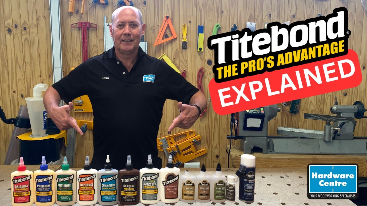 What's the difference? - Titebond Wood Glues