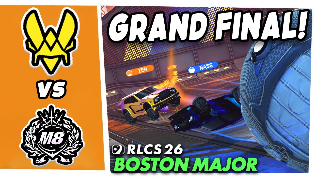GRAND FINALS - Team Vitality vs Gentle Mates HIGHLIGHTS! | RLCS 2026 BOSTON MAJOR