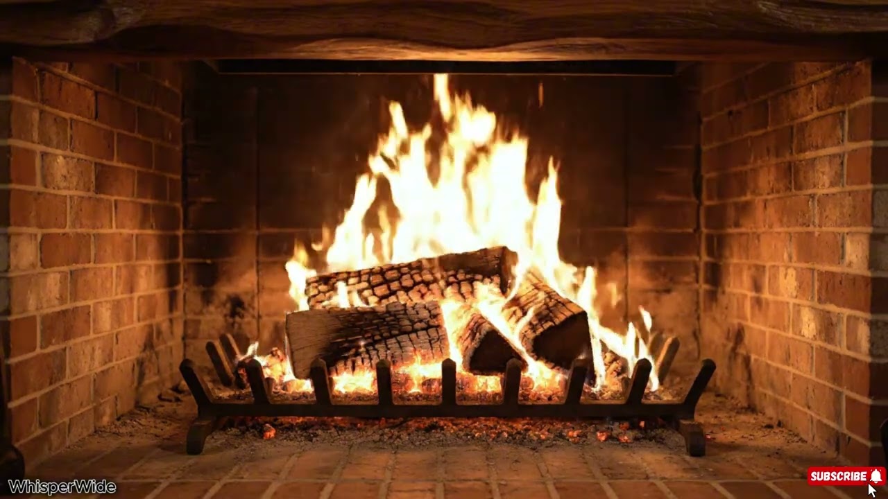 Realistic UHD Fireplace Screen for your TV | No Ads, No Music, Pure Nature