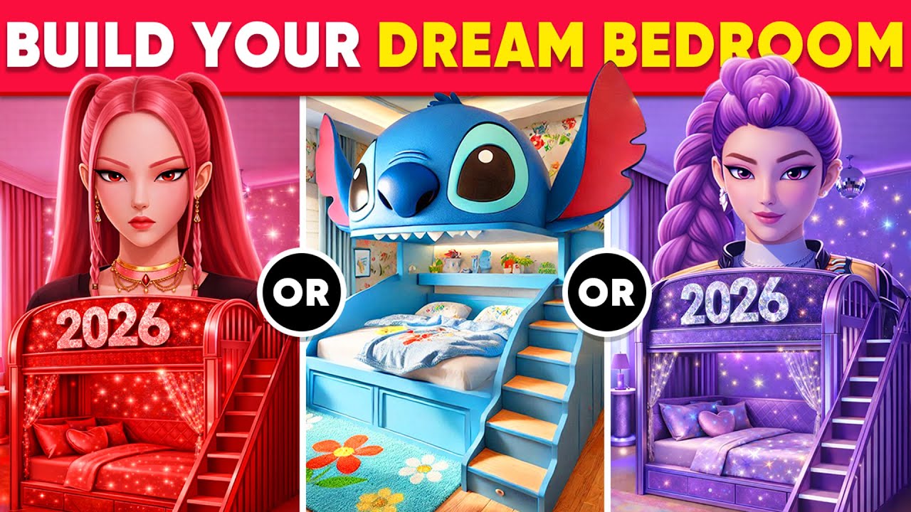 Would You Rather - Build Your Magical Fantasy Bedroom 👑🛏️✨🌸 Daily Quiz