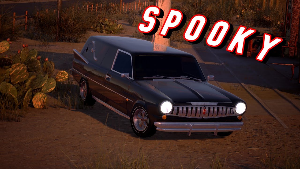 A HEARSE FOR HALLOWEEN! | Automation/BeamNG