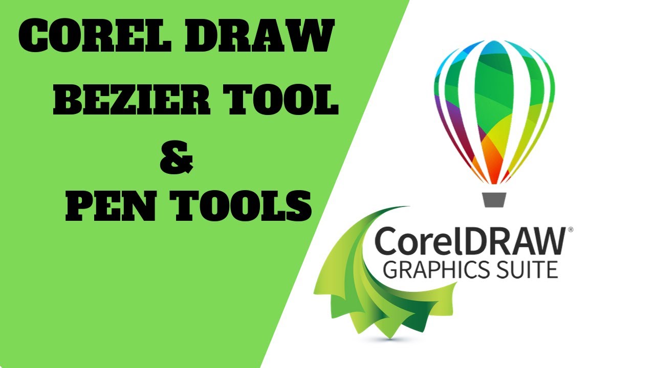 CORELDRAW TUTORIAL   HOW TO USE PEN TOOL AND BEZIER TOOL
