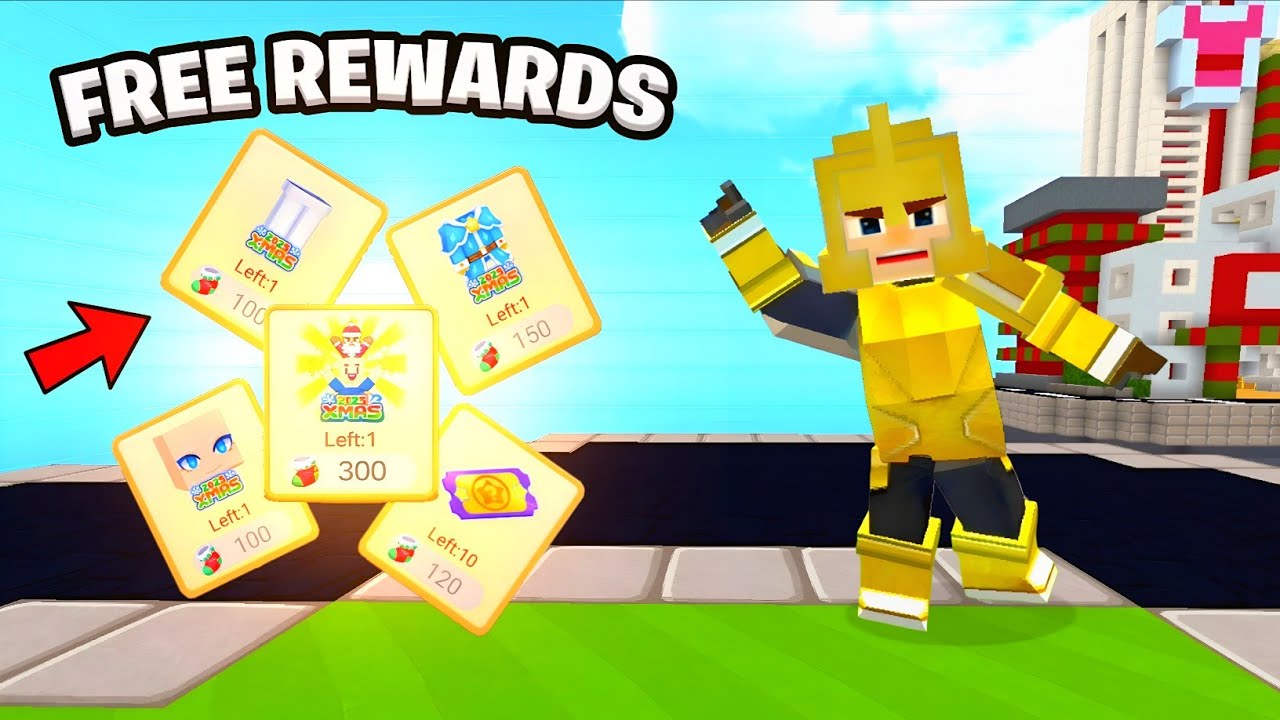 New Christmas Event Rewards in Blockman Go! | Blockman Go