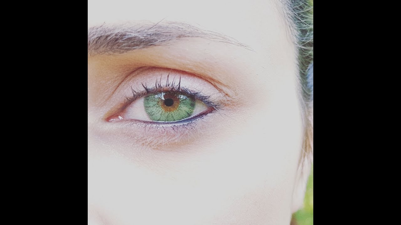 Je teste des lentilles Colorés ! Désio