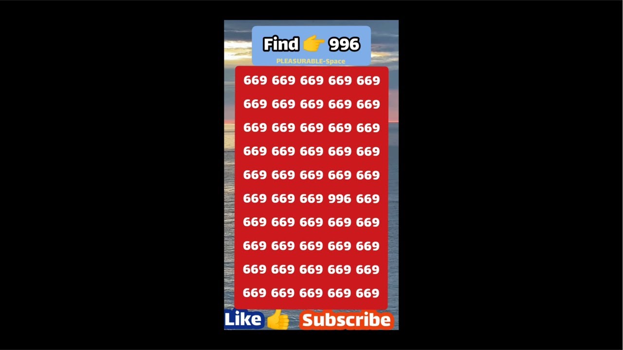 Live maths puzzle challenge | find the odd one | 99.9% of people fail this
