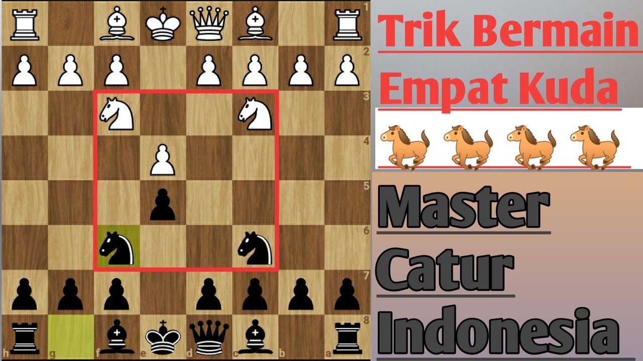 Rumus taktik Catur Rahasia Grand Master yang terselubung ♟️🐎