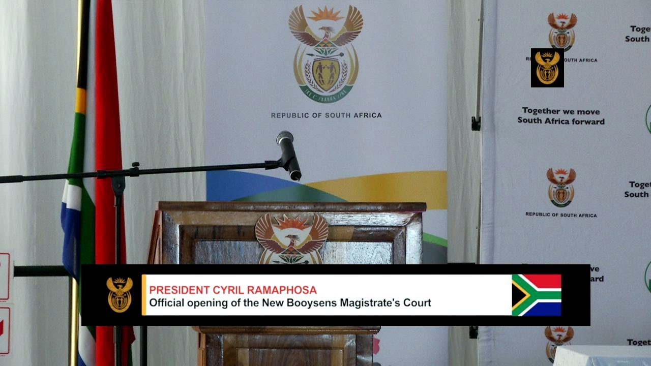 President Cyril Ramaphosa addresses Gender-Based Violence and Femicide Declaration