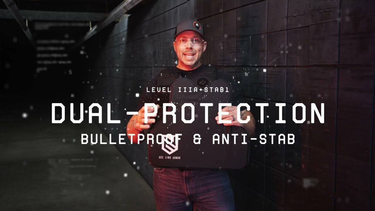 Ace Link Armor - Bulletproof Vest - Anti-Stab Panel.