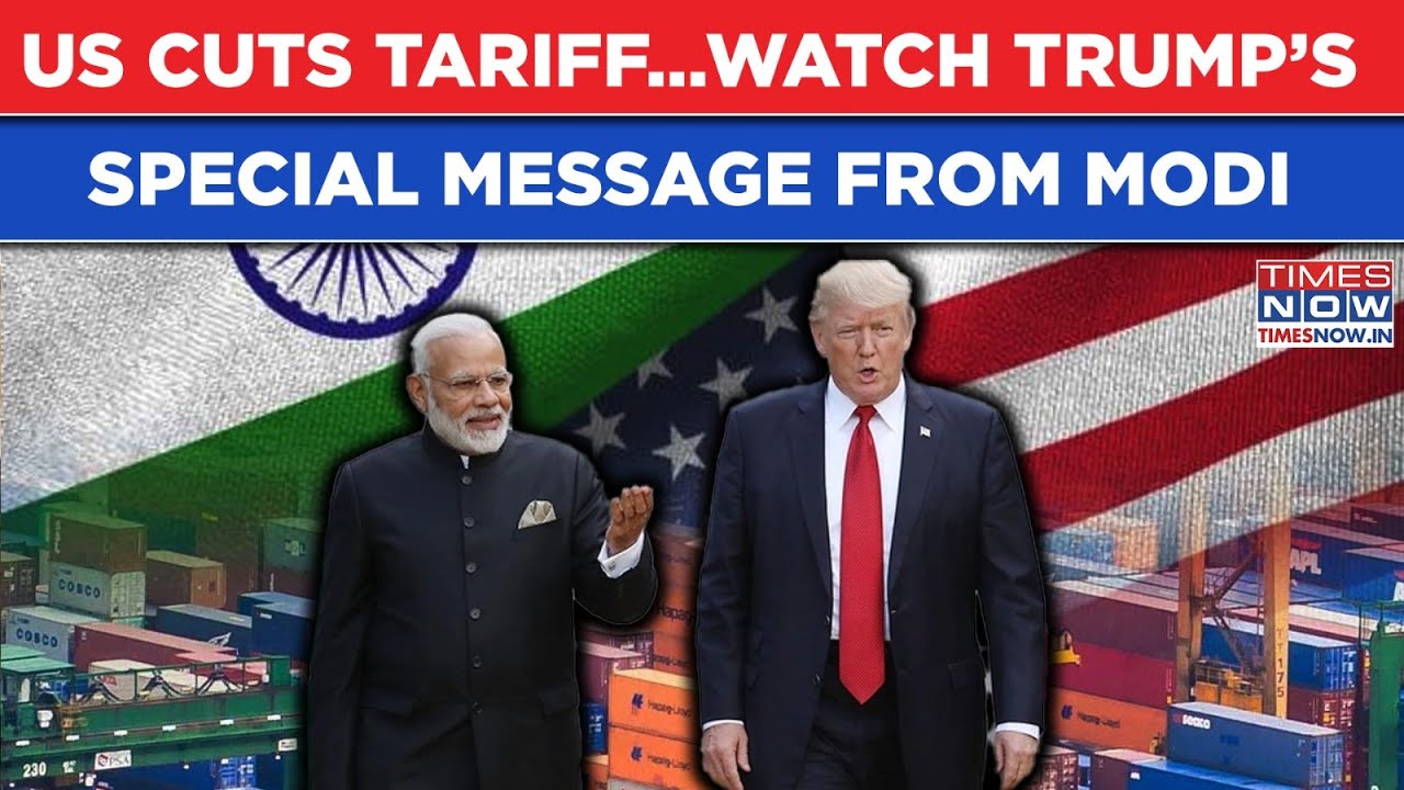 Trump’s Special Message For ‘Powerful’ Modi As US Cuts Tariff on India | Top 5 Quotes From His Post