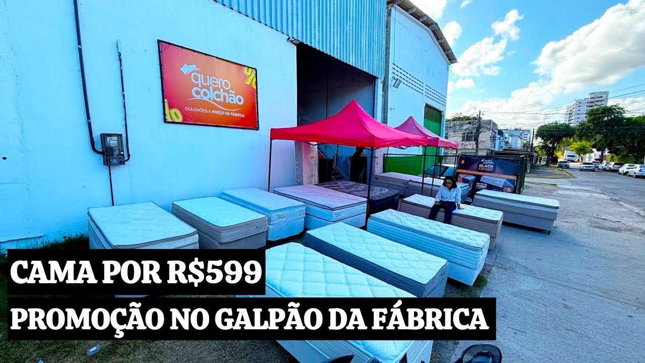 BAIXOU! PROMOÇÃO NO GALPÃO DAS CAMAS BARATAS, LOJÃO DE FABRICA NO RECIFE 