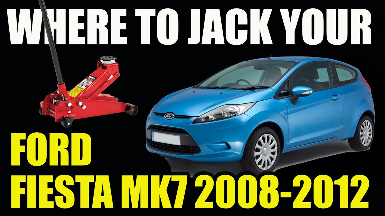 🔧 How to and Where to Jack a Ford Fiesta Mk7 | Step-by-Step DIY Guide 🔧