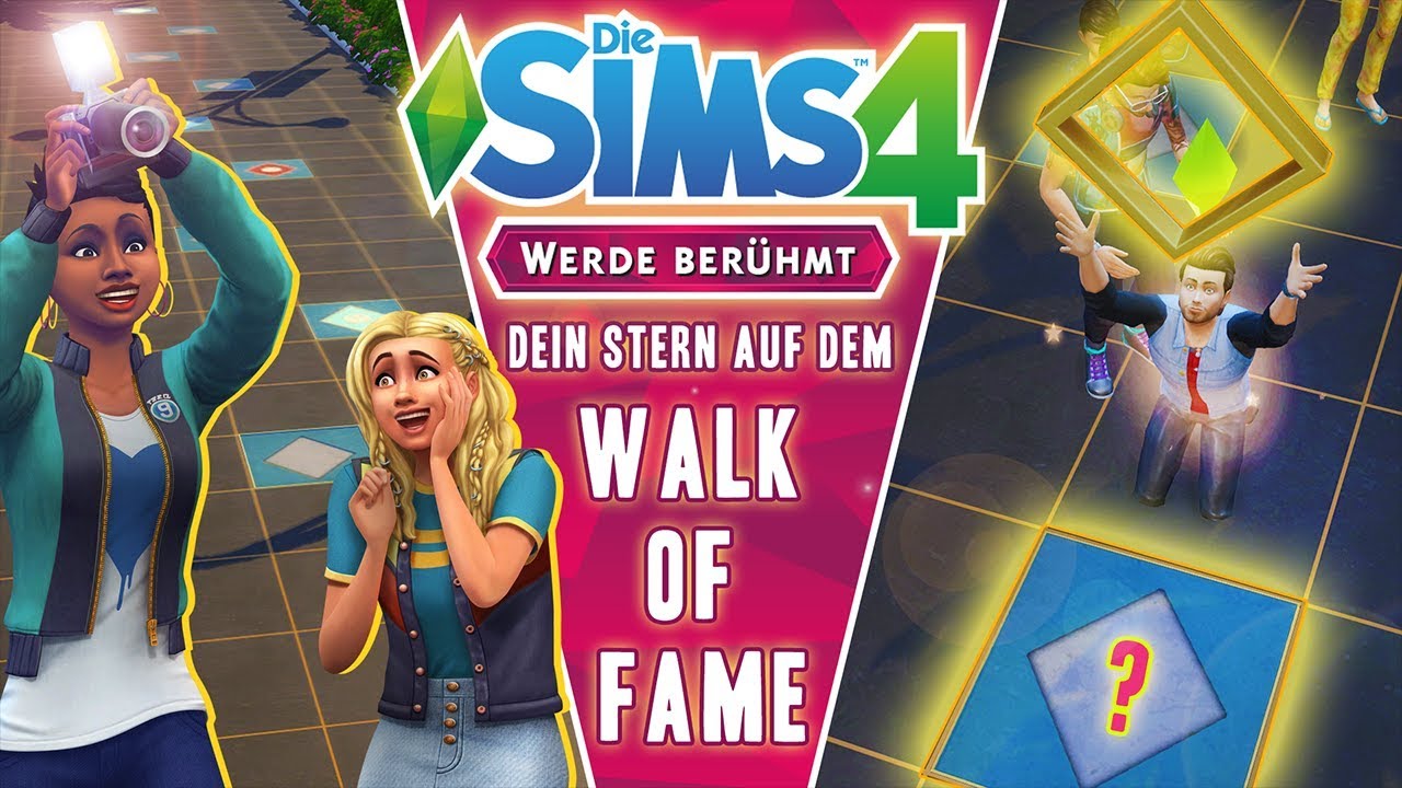 ⭐️ Die Sims 4 - Werde berühmt || Dein eigener Stern || WALK OF FAME ||
