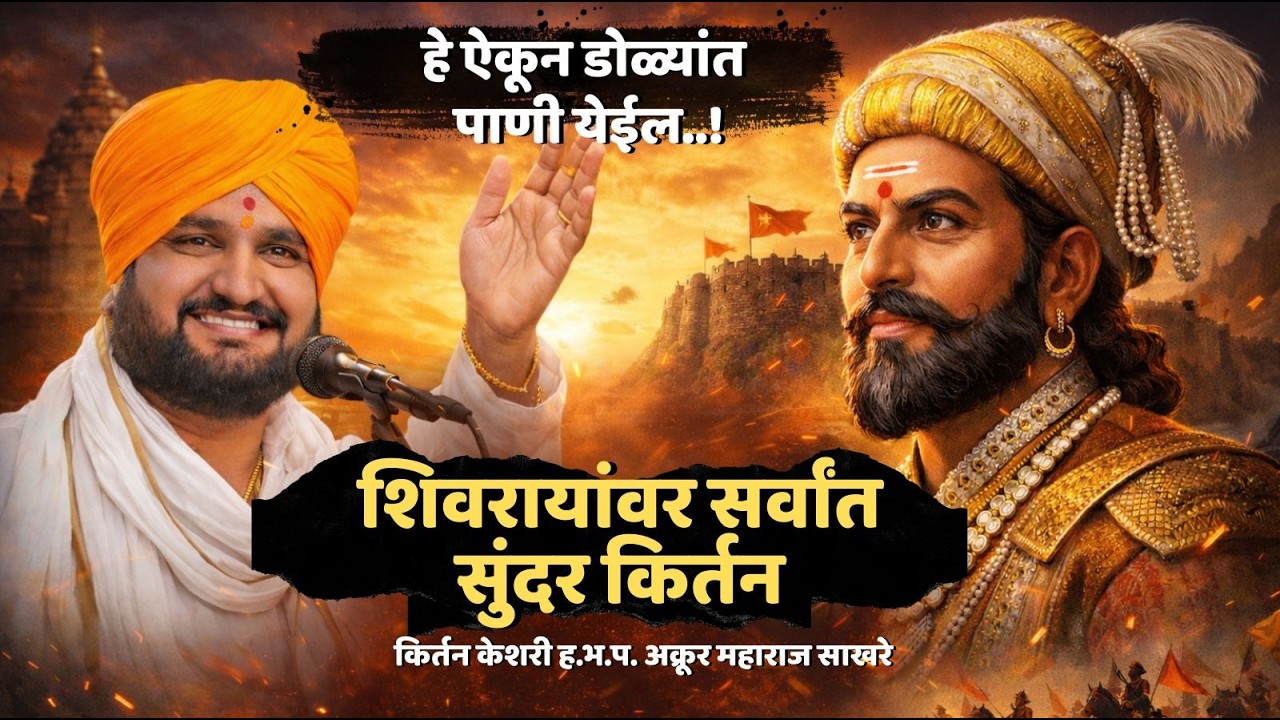 इतकं सुंदर शिवचरित्र कधी ऐकलं नसेल! | किर्तनकार – किर्तन केशरी ह.भ.प. अक्रूर महाराज साखरे