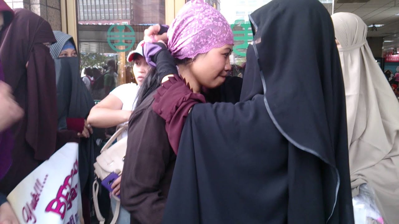 Dakwah street Kmts Hijab Syar'i dan Niqabie Taiwan