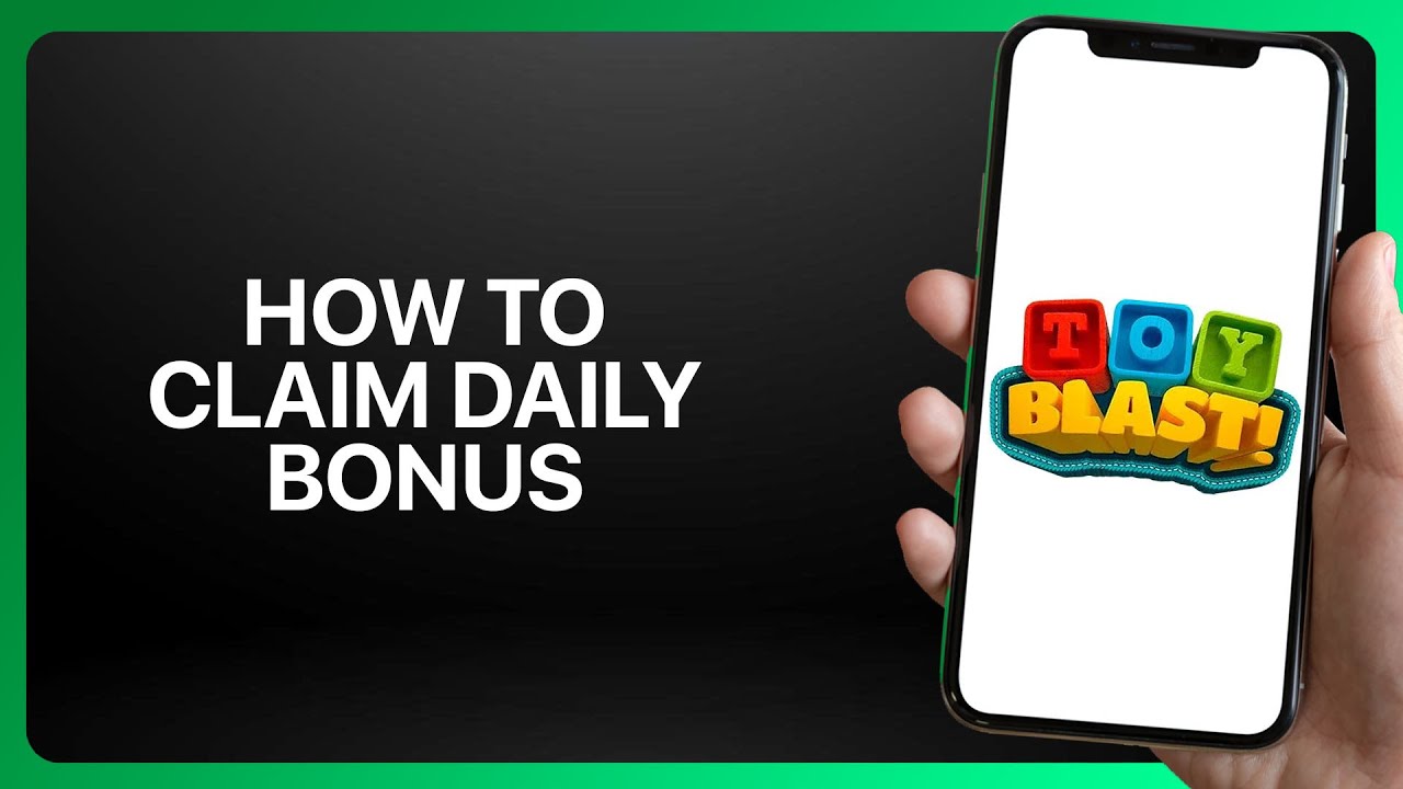 How To Claim Daily Bonus In Toy Blast ! Tutorial