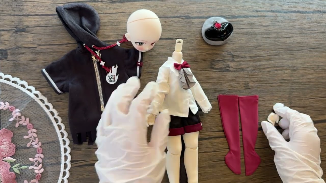 TinyFox【Ghost】幽霊車掌 ゴースト 1/6スケールドール 着せ替え映像｜Ghost Dress-up Video