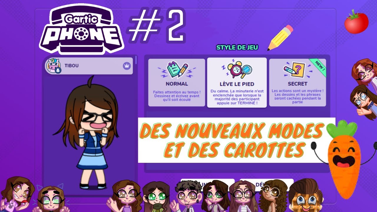 Gartic Phone avec mes modos - On teste des nouveautés xD