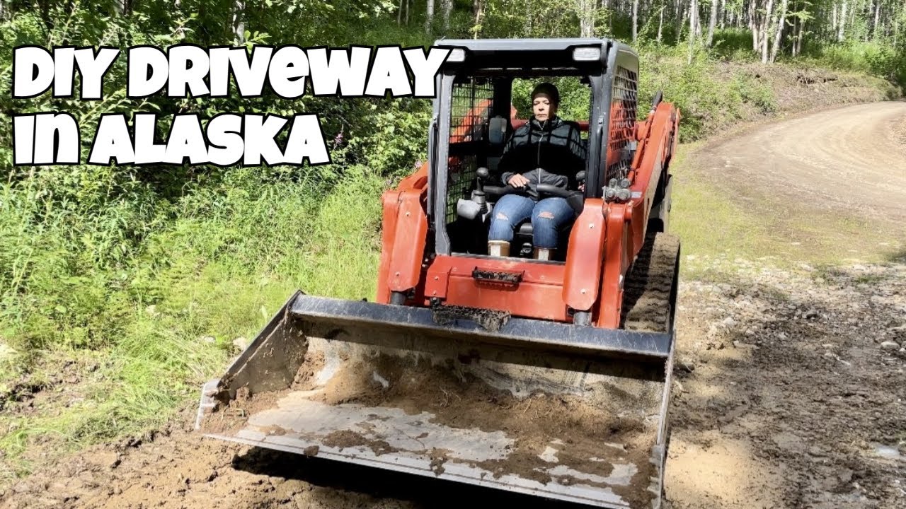 Cabin Life: DIY Driveway Construction in Alaska