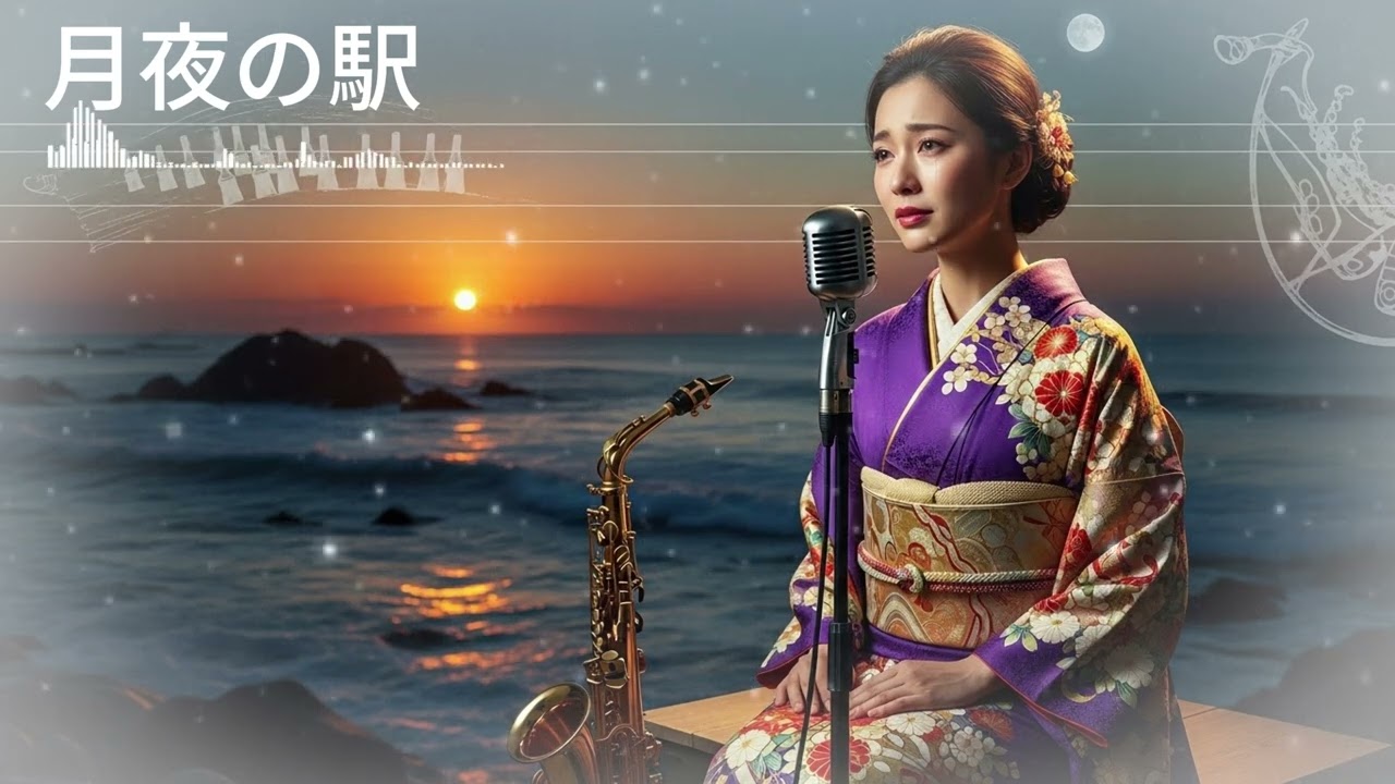 月夜の駅 #日本語歌 #演歌 #トロット #昭和歌謡 #昔の歌 #レトロ歌謡 #懐かしの歌#昭和 #日本歌謡 #名曲 #歌謡曲 #日本レトロ #昭和レトロ #昭和歌