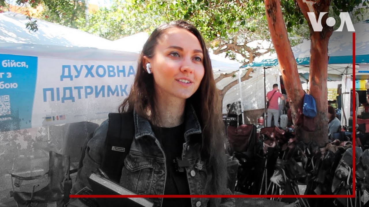 Anastasiya Polovin, voluntaria ucraniana en Tijuana