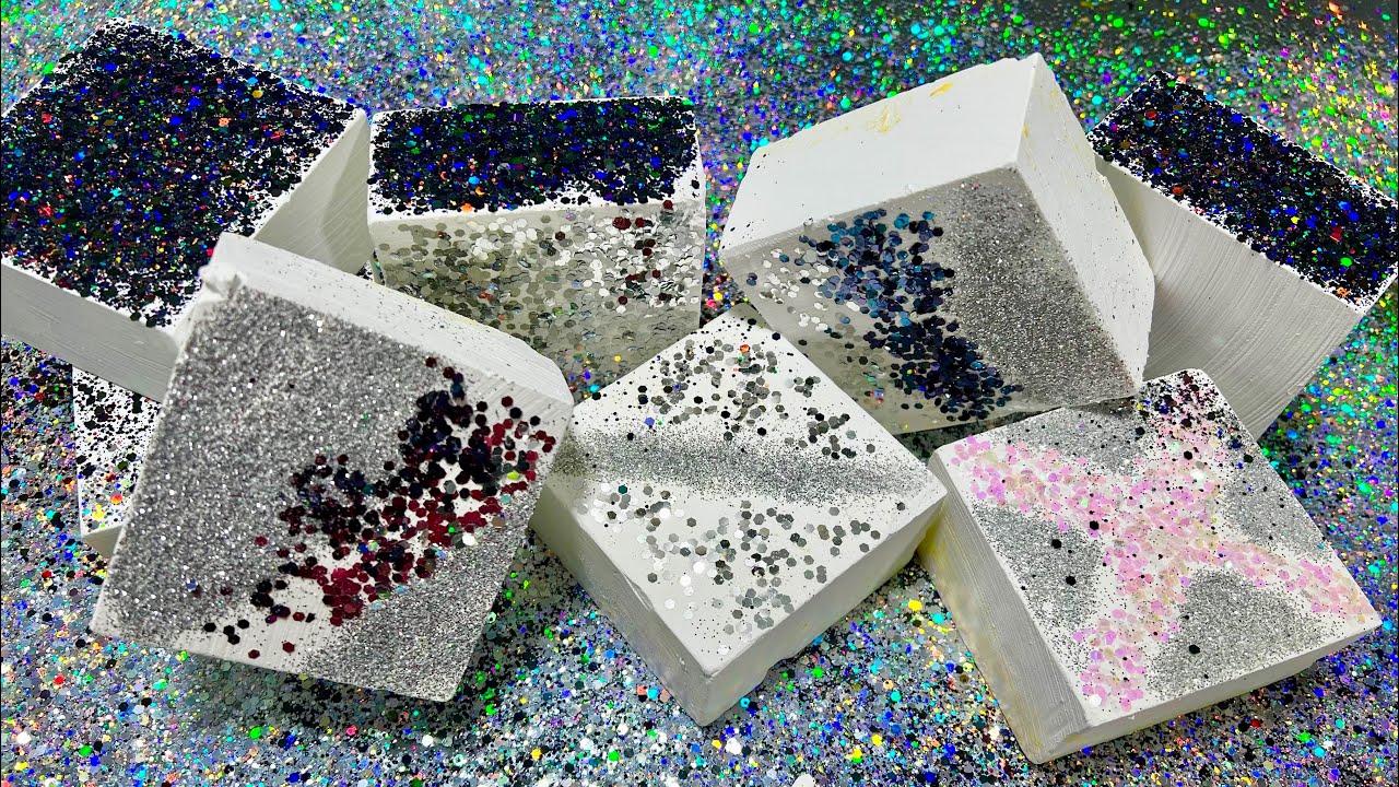 Crunchy, Sparkly, Nexo Gym Chalk | ASMR | Oddly Satisfying | Sleep Aid | 104 |