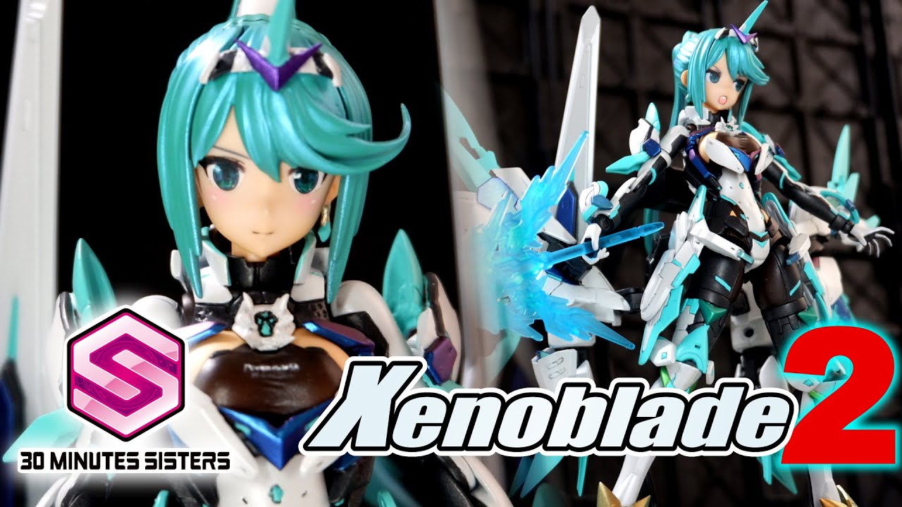 プラモデル 30MS改造でゼノブレイド2のプネウマを作った！ Xenoblade Chronicles 2　30 MINUTES SISTERS 美少女プラモデル