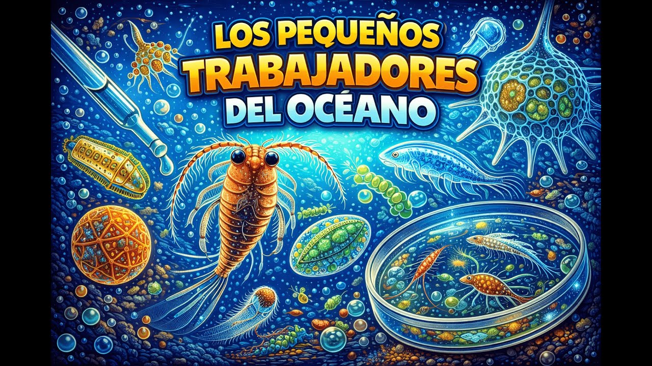Los pequeños trabajadores del oceano