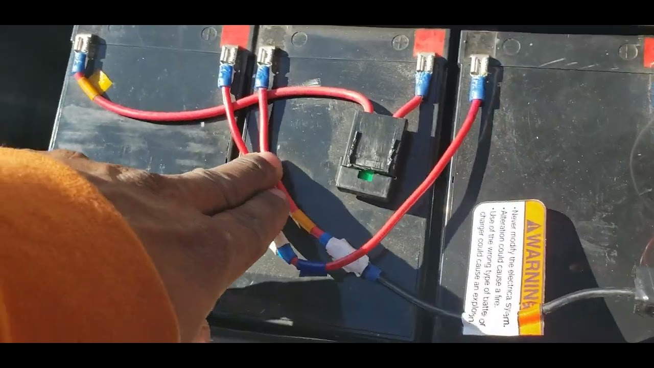 New Video! Razor Ecosmart Scooter 2nd set of batteries mod wiring explained! More RANGE!
