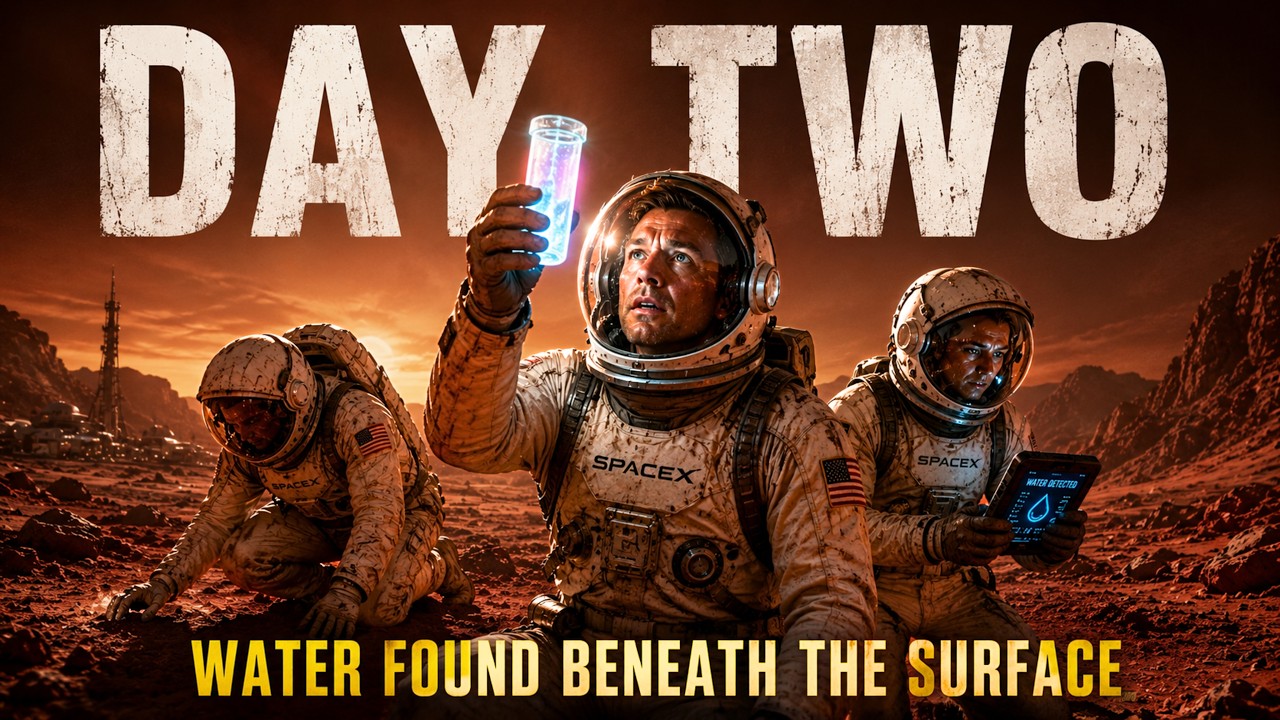 They Found Water On Mars &mdash; Day 2 On The Red Planet 🔴