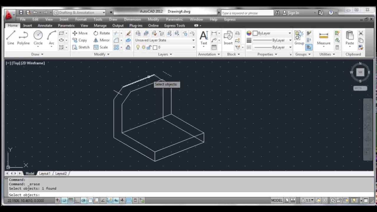 Drawing Isometric Objects - AutoCAD