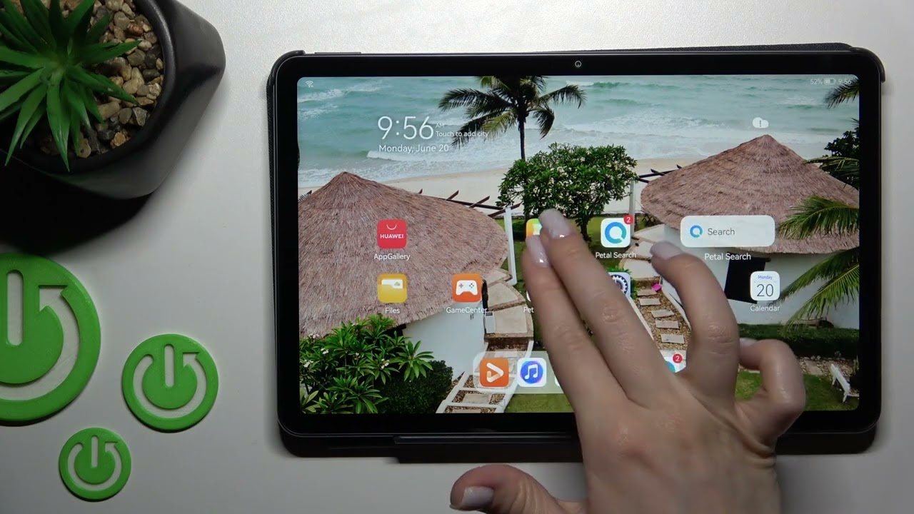How to Manage Smart Assistant on Home Screen in HUAWEI MatePad 10.4 &ndash; Manage Assistant Feature