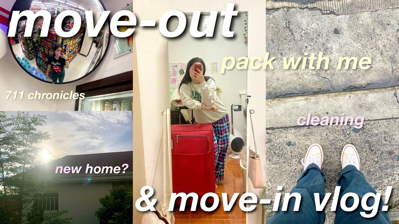 MOVING VLOG! 🏡 preparing to move-out, cleaning, pack with me + operation tuli | philippines