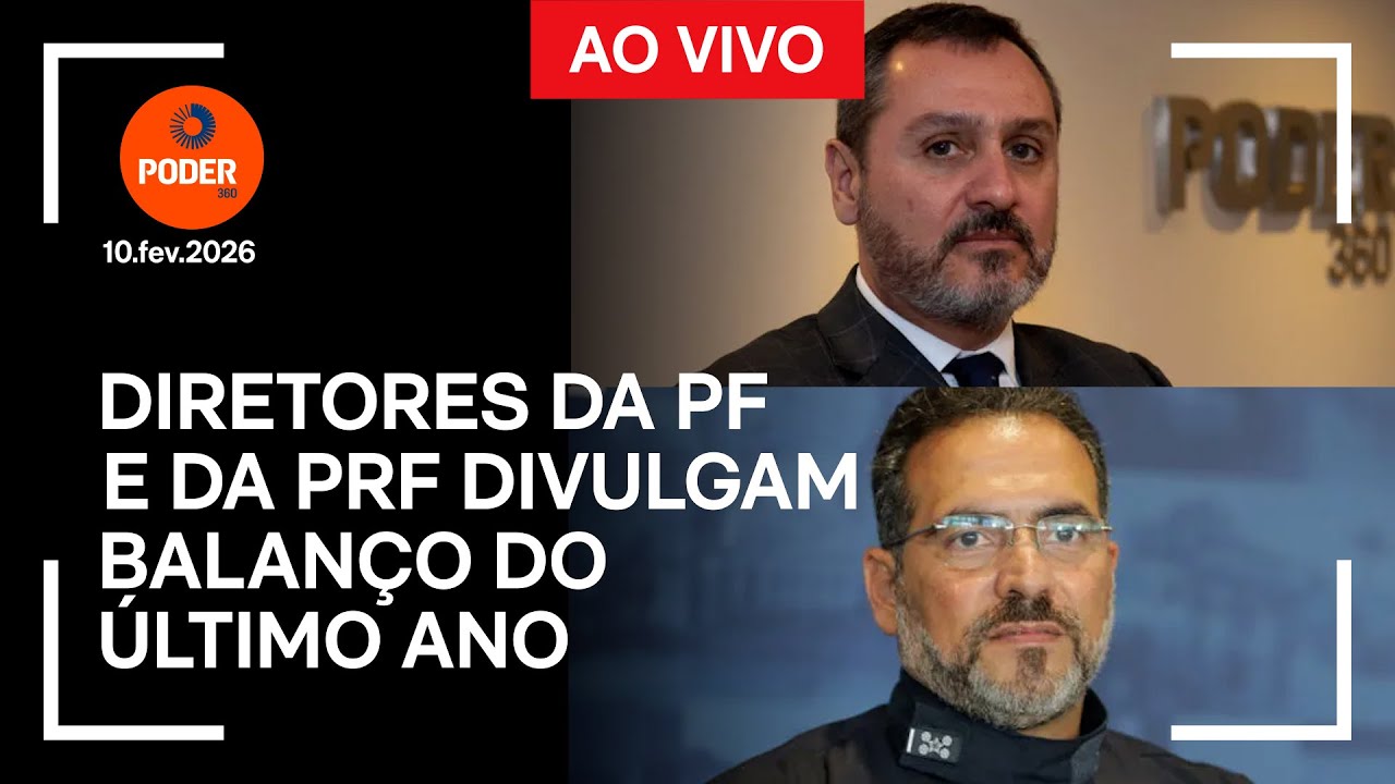 Ao vivo: diretores da PF e da PRF divulgam balanço do último ano