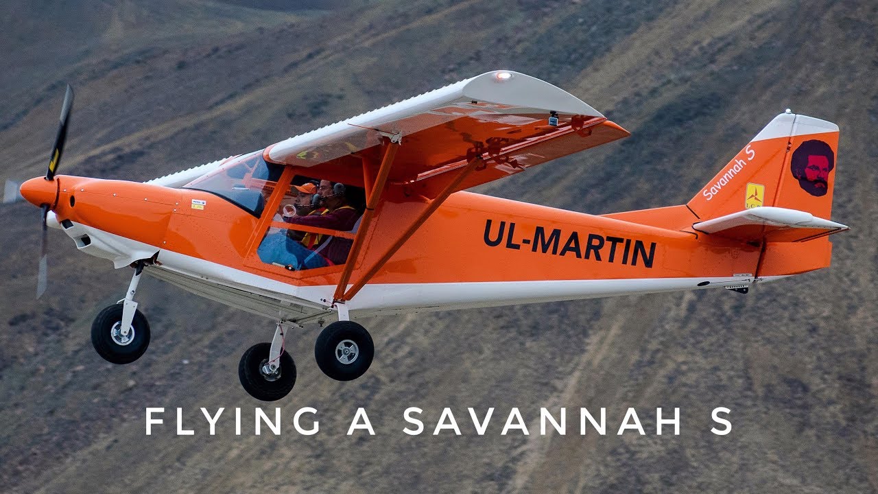 FlightVlog - Flying a Savannah S